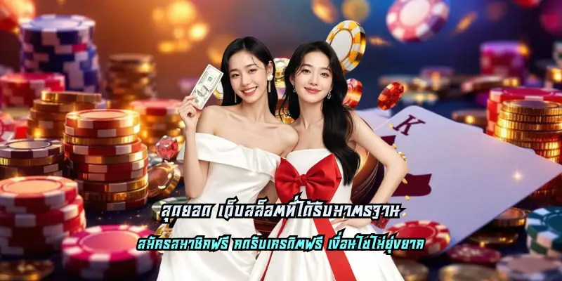 สุดยอด เว็บสล็อตที่ได้รับมาตรฐาน